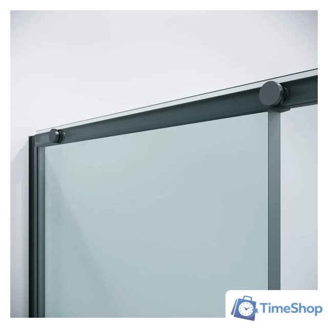 Душевой уголок Niagara Nova NG-34-12AGR-A80GR-34 120х80х195 (графит/прозрачное стекло) - Изображение №4 — Интернет-магазин Time-Shop