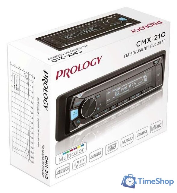USB-магнитола Prology CMX-210 - Изображение №4 — Интернет-магазин Time-Shop