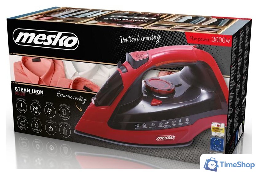 Утюг Mesko MS 5031 - Изображение №12 — Интернет-магазин Time-Shop