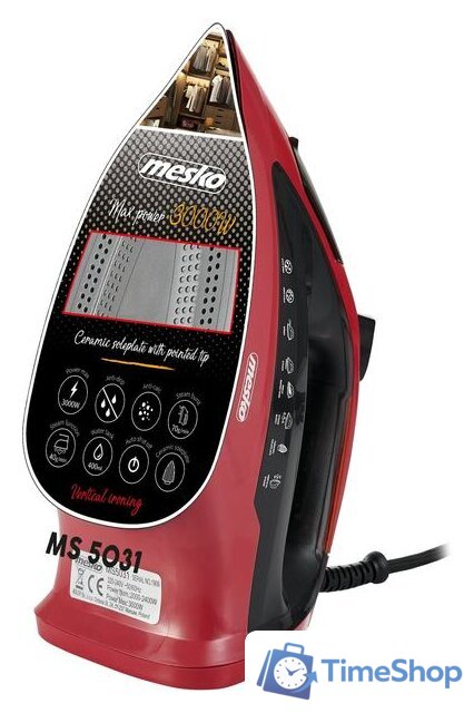 Утюг Mesko MS 5031 - Изображение №9 — Интернет-магазин Time-Shop