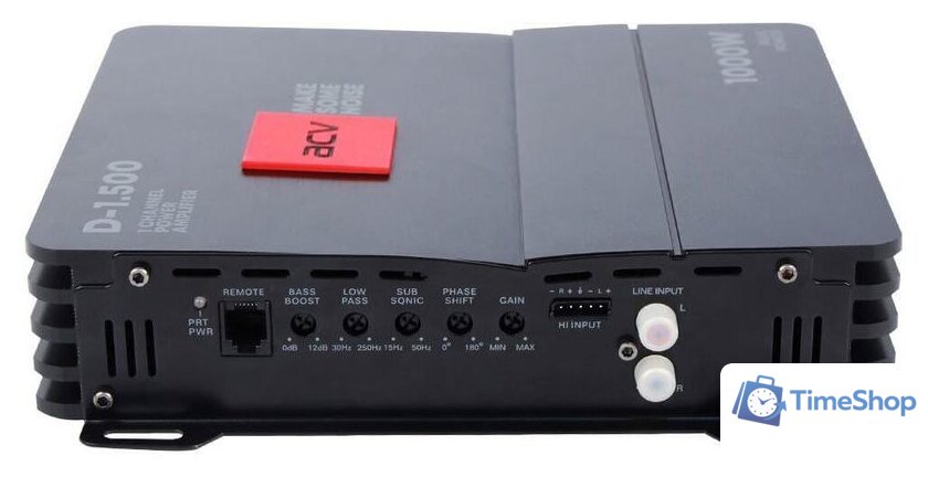 Автомобильный усилитель ACV D-1.500 - Изображение №3 — Интернет-магазин Time-Shop