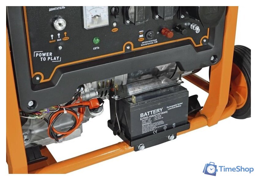 Бензиновый генератор Carver PPG-10000EM - Изображение №5 — Интернет-магазин Time-Shop