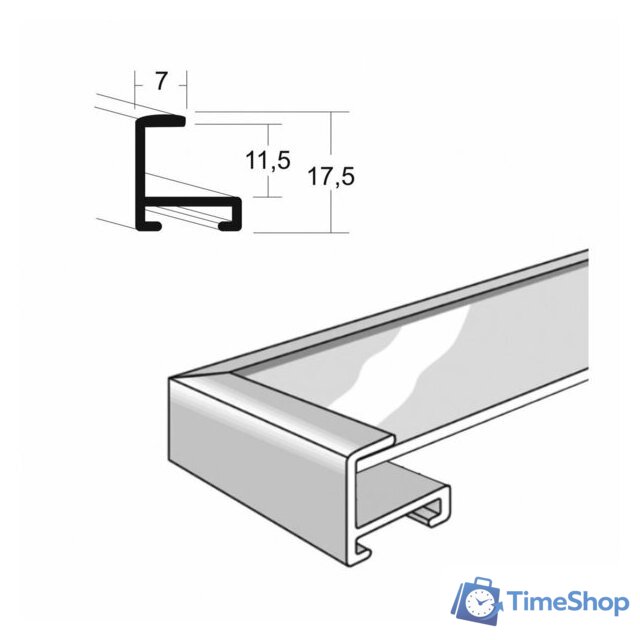  Алмаз-Люкс Зеркало М-315 - Изображение №7 — Интернет-магазин Time-Shop
