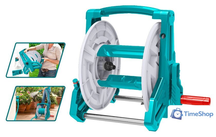 Тележка для шланга Total THHR40122 - Изображение №1 — Интернет-магазин Time-Shop