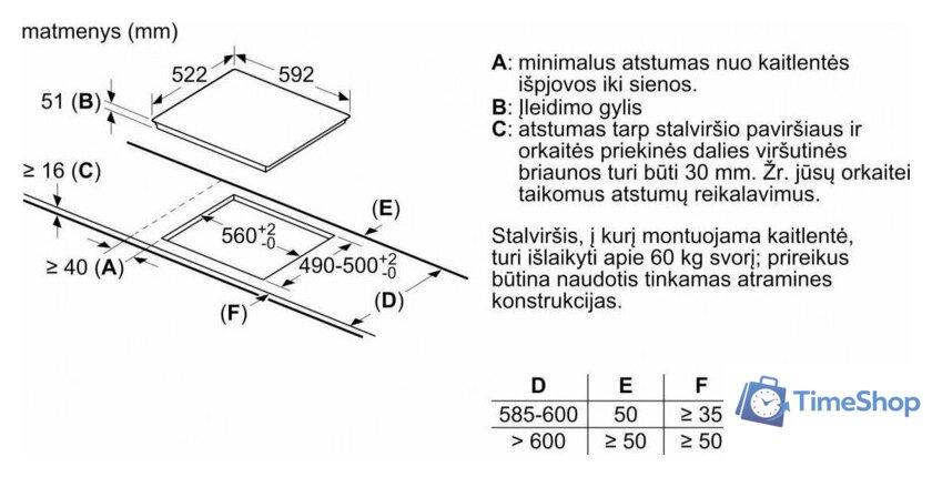 Варочная панель Bosch PUE612BB1J - Изображение №2 — Интернет-магазин Time-Shop