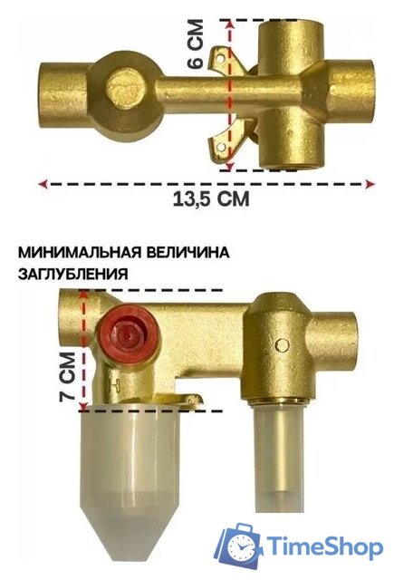 Душевая система  Hansberge H6095 (золото матовый) - Изображение №11 — Интернет-магазин Time-Shop