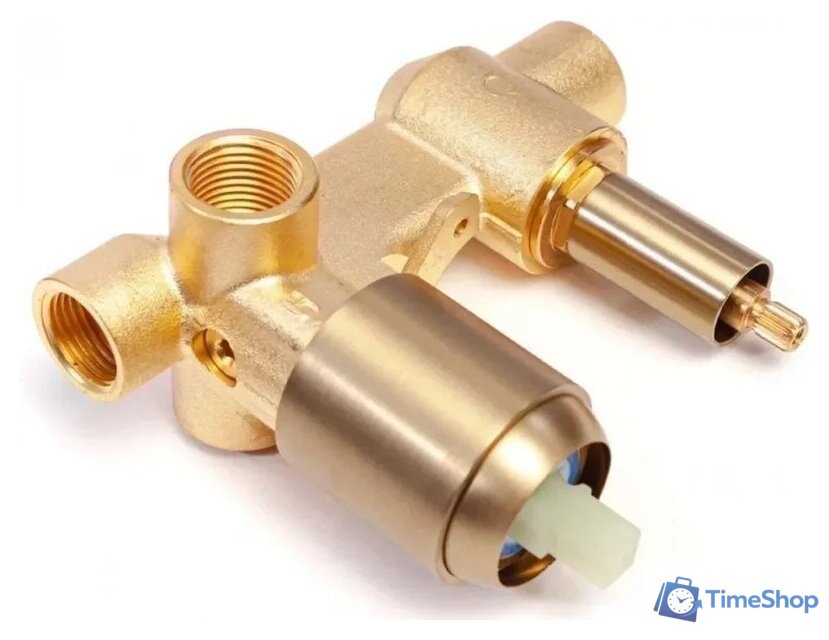 Душевая система  Hansberge H6095 (золото матовый) - Изображение №7 — Интернет-магазин Time-Shop