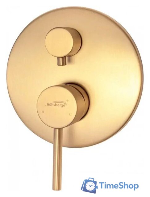 Душевая система  Hansberge H6095 (золото матовый) - Изображение №3 — Интернет-магазин Time-Shop