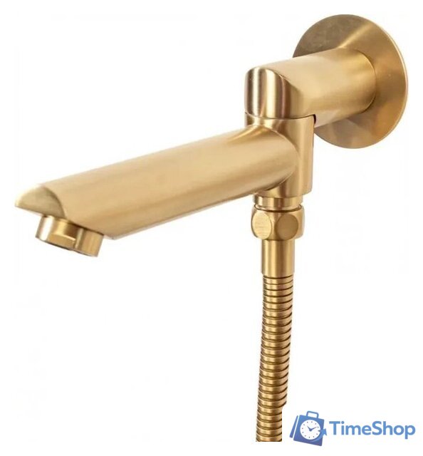 Душевая система  Hansberge H6095 (золото матовый) - Изображение №5 — Интернет-магазин Time-Shop