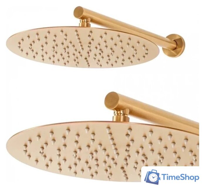 Душевая система  Hansberge H6095 (золото матовый) - Изображение №2 — Интернет-магазин Time-Shop