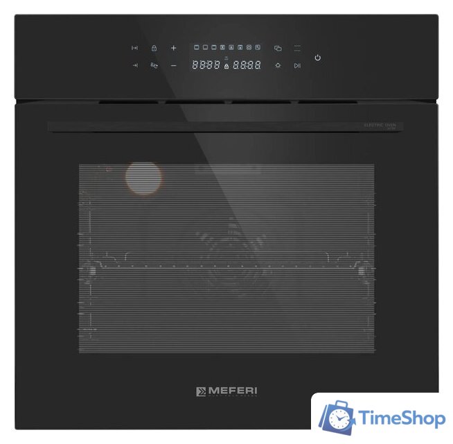 Электрический духовой шкаф Meferi MEO6010BK Ultra - Изображение №1 — Интернет-магазин Time-Shop