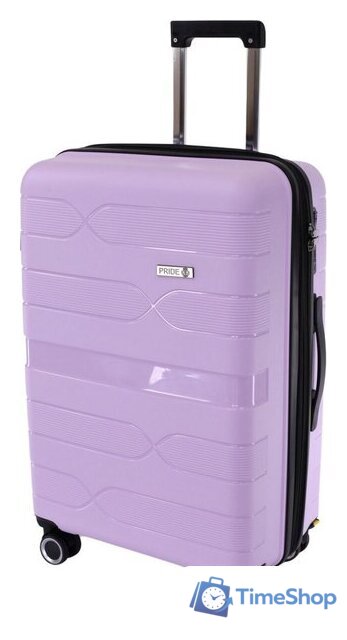 Чемодан-спиннер Pride РР-204 (L, сиреневый) - Изображение №2 — Интернет-магазин Time-Shop