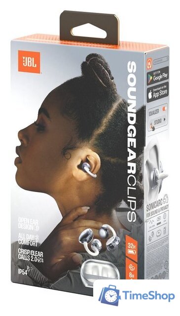 Наушники JBL Soundgear Clips (белый) - Изображение №6 — Интернет-магазин Time-Shop