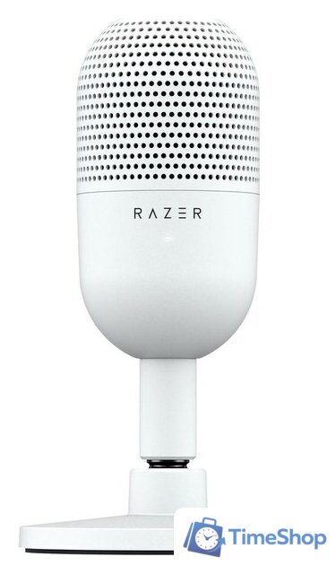 Проводной микрофон Razer Seiren V3 Mini Mercury White - Изображение №1 — Интернет-магазин Time-Shop