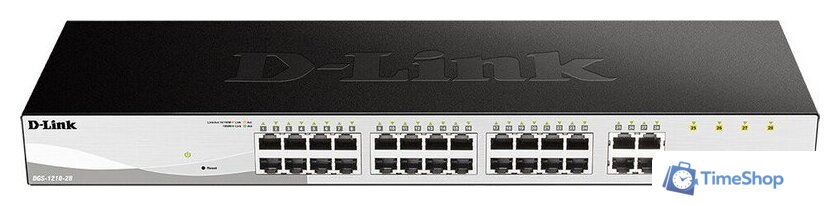 Управляемый коммутатор 2-го уровня D-Link DGS-1210-28/FL2A - Изображение №1 — Интернет-магазин Time-Shop