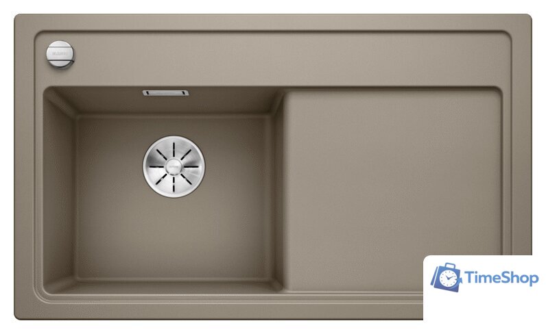 Кухонная мойка Blanco Zenar 45 S 523859 (левая, серый беж) - Изображение №1 — Интернет-магазин Time-Shop