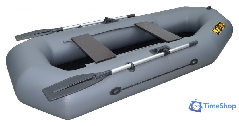 Гребная лодка Муссон R-260 (серый) - Изображение №4 — Интернет-магазин Time-Shop