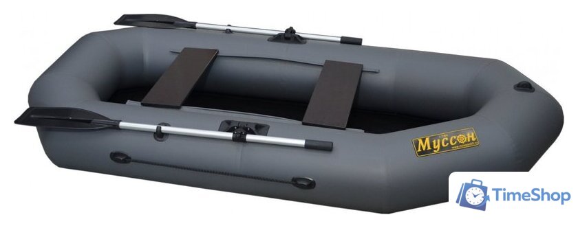 Гребная лодка Муссон R-260 (серый) - Изображение №5 — Интернет-магазин Time-Shop