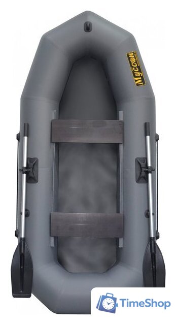 Гребная лодка Муссон R-260 (серый) - Изображение №1 — Интернет-магазин Time-Shop