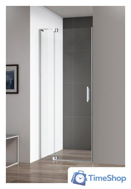 Душевая дверь Cezares SLIDER-B-1-80/90-GRIGIO-Cr - Изображение №1 — Интернет-магазин Time-Shop