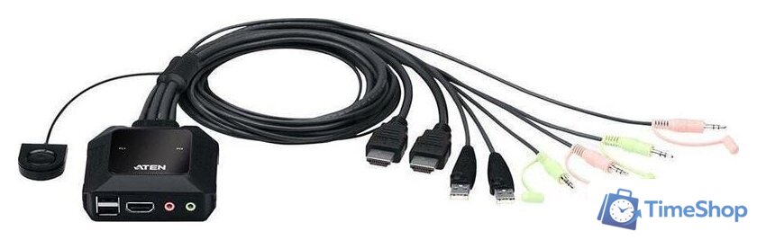 KVM переключатель Aten CS22H-AT - Изображение №1 — Интернет-магазин Time-Shop
