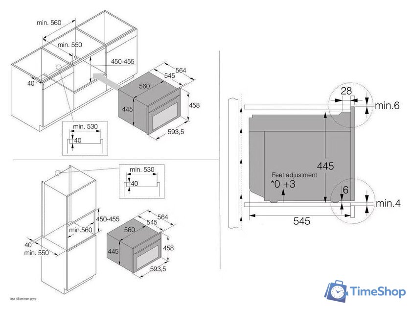 Электрический духовой шкаф ASKO OCM54BGH - Изображение №7 — Интернет-магазин Time-Shop