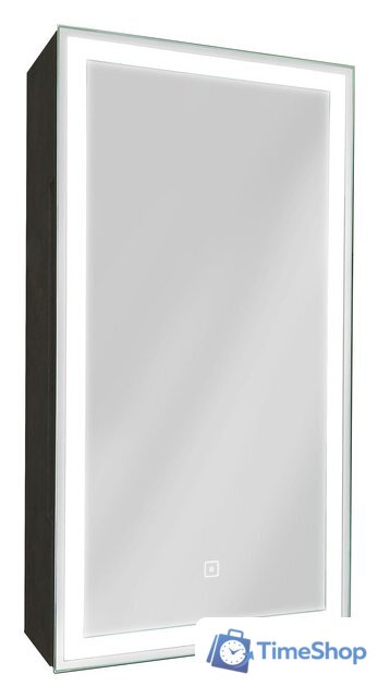  Континент Шкаф с зеркалом Mirror Box Black Led 35х65 - Изображение №3 — Интернет-магазин Time-Shop
