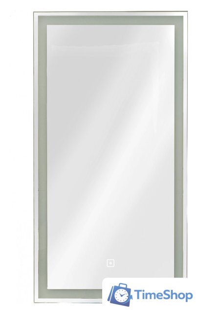  Континент Шкаф с зеркалом Mirror Box Black Led 35х65 - Изображение №2 — Интернет-магазин Time-Shop