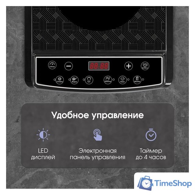Настольная плита Zigmund & Shtain ZIP-572 - Изображение №5 — Интернет-магазин Time-Shop