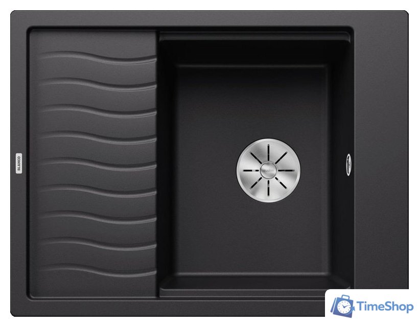 Кухонная мойка Blanco Elon 45 S 525880 (черный) - Изображение №1 — Интернет-магазин Time-Shop