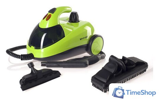 Пароочиститель Kitfort KT-908 (зеленый) - Изображение №2 — Интернет-магазин Time-Shop