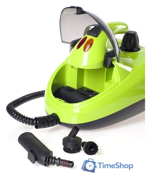 Пароочиститель Kitfort KT-908 (зеленый) - Изображение №4 — Интернет-магазин Time-Shop