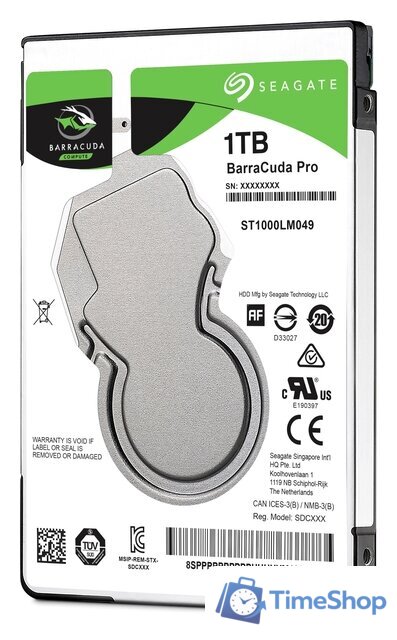 Жесткий диск Seagate Barracuda Pro 1TB ST1000LM049 - Изображение №2 — Интернет-магазин Time-Shop