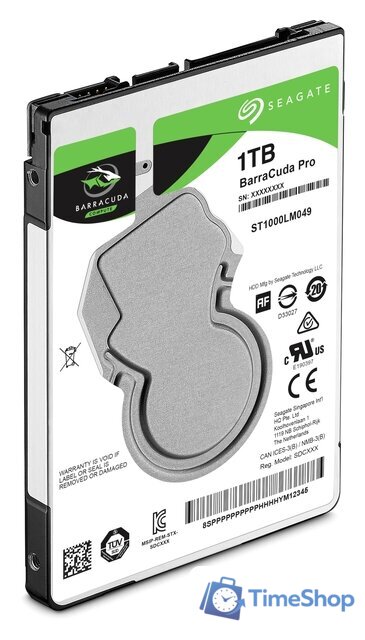 Жесткий диск Seagate Barracuda Pro 1TB ST1000LM049 - Изображение №3 — Интернет-магазин Time-Shop