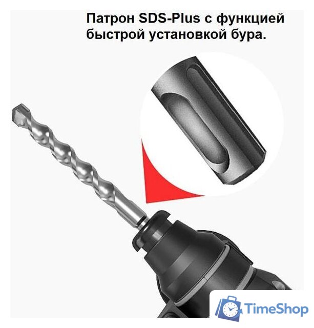 Перфоратор Zitrek Destroyer Pro 063-4062 (с 1-м АКБ, кейс) - Изображение №2 — Интернет-магазин Time-Shop