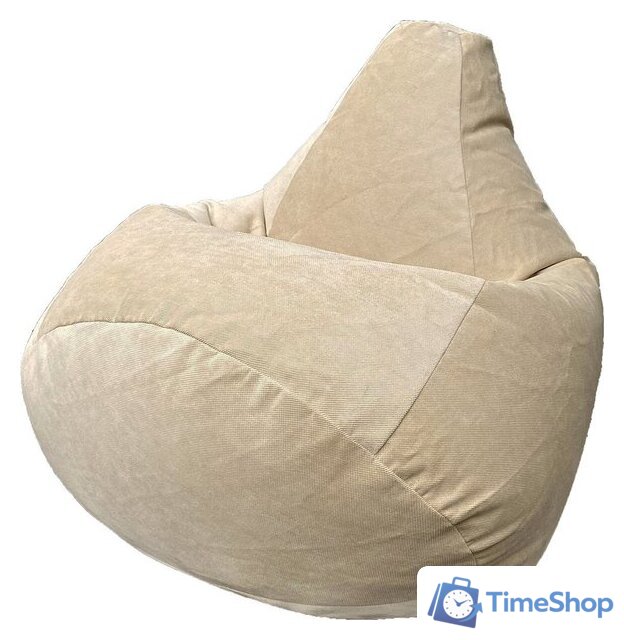 Кресло-мешок Flagman Груша Мега Г3.5-714 Verona 714 (Vanilla) - Изображение №1 — Интернет-магазин Time-Shop