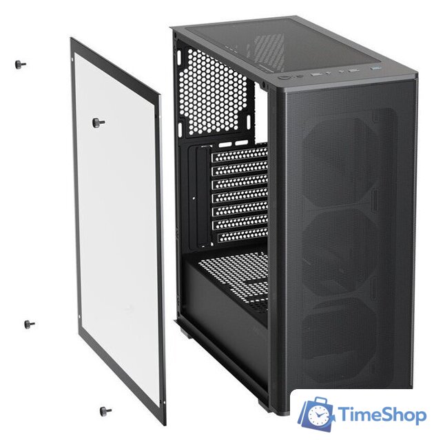 Корпус XASTRA A300 0F (черный) - Изображение №7 — Интернет-магазин Time-Shop