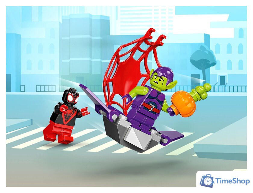 Конструктор LEGO Marvel Spiderman 10781 Майлз Моралес: техно-трайк Человека-Паука - Изображение №12 — Интернет-магазин Time-Shop