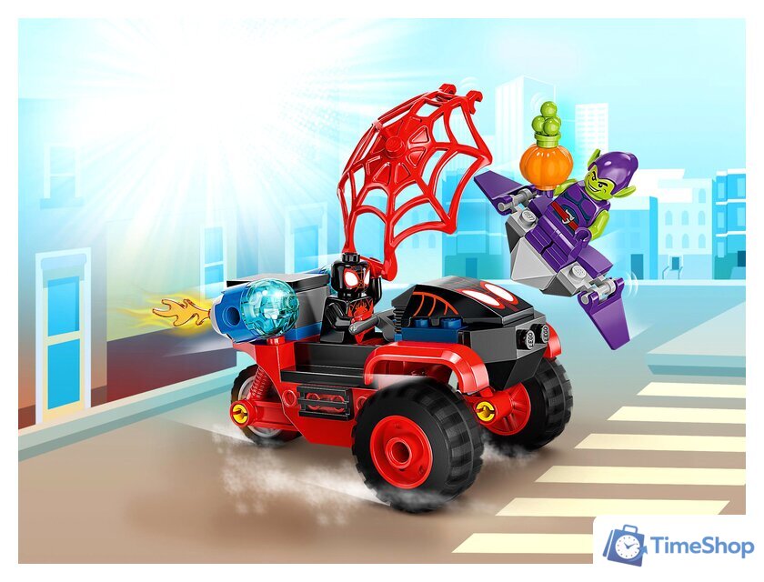 Конструктор LEGO Marvel Spiderman 10781 Майлз Моралес: техно-трайк Человека-Паука - Изображение №11 — Интернет-магазин Time-Shop