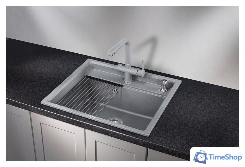 Кухонная мойка Granula KS-6003 (алюминиум) - Изображение №2 — Интернет-магазин Time-Shop