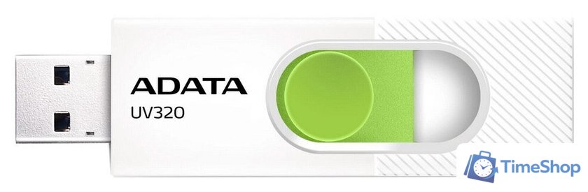 USB Flash ADATA UV320 512GB (белый/зеленый) - Изображение №1 — Интернет-магазин Time-Shop