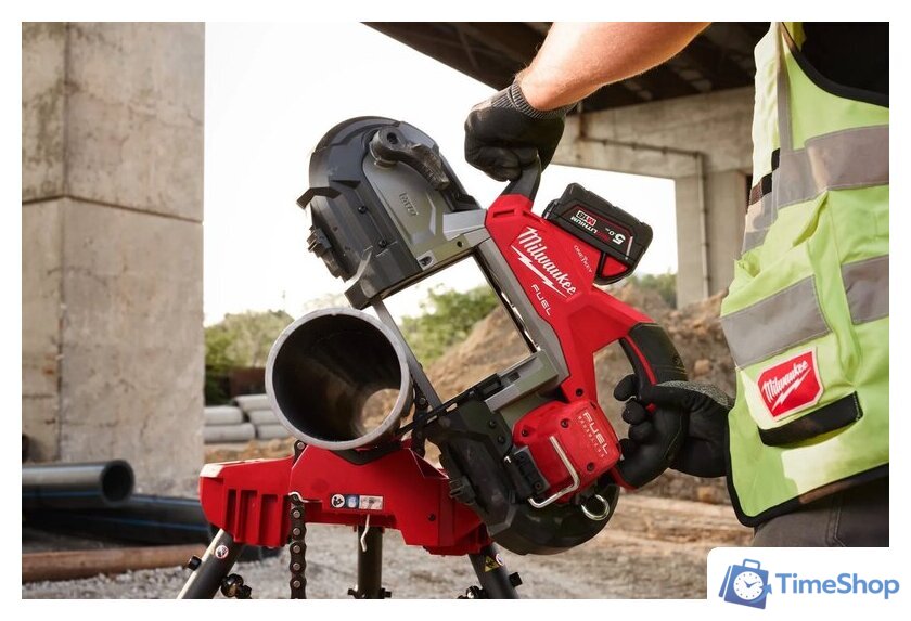 Ленточная пила Milwaukee M18 FBS127DO-0C Fuel One-Key 4933498311 (без АКБ, кейс) - Изображение №10 — Интернет-магазин Time-Shop