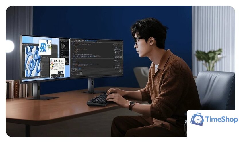 Монитор Xiaomi 2K Monitor A27Qi 2026 P27QDA-RAGL (международная версия) - Изображение №7 — Интернет-магазин Time-Shop