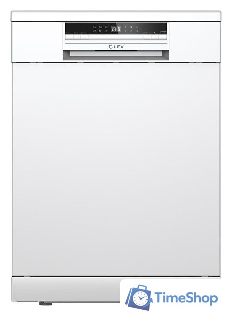Отдельностоящая посудомоечная машина LEX DW6063N WH - Изображение №1 — Интернет-магазин Time-Shop