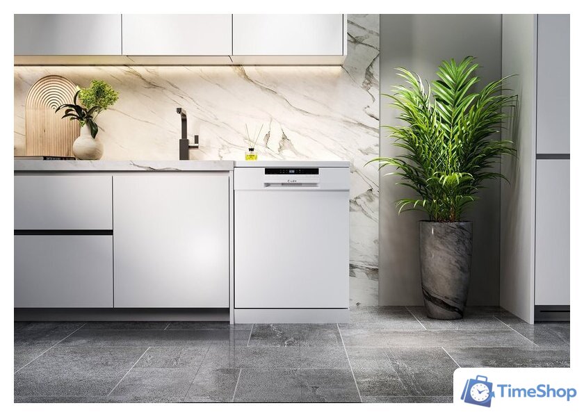 Отдельностоящая посудомоечная машина LEX DW6063N WH - Изображение №10 — Интернет-магазин Time-Shop