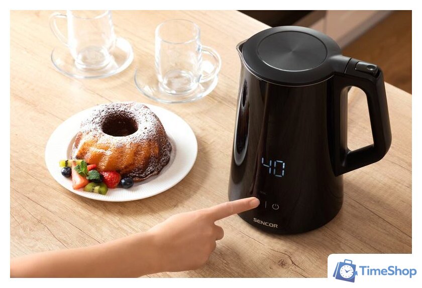Электрический чайник Sencor SWK 0590BK - Изображение №14 — Интернет-магазин Time-Shop