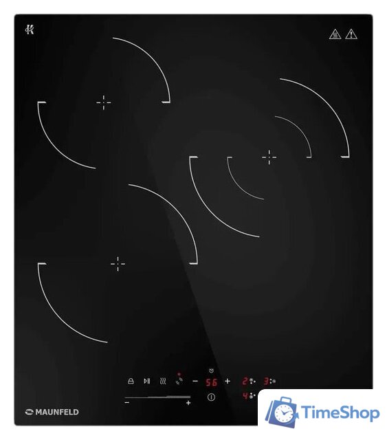 Варочная панель MAUNFELD CVCE453SDBK - Изображение №1 — Интернет-магазин Time-Shop