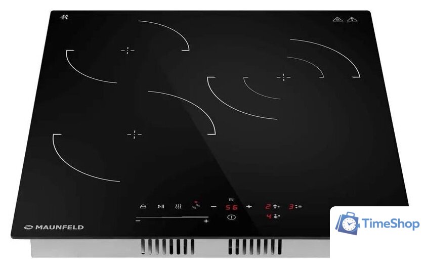 Варочная панель MAUNFELD CVCE453SDBK - Изображение №2 — Интернет-магазин Time-Shop