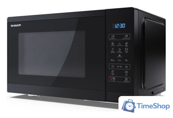Микроволновая печь Sharp YC-MS252AE-B - Изображение №3 — Интернет-магазин Time-Shop