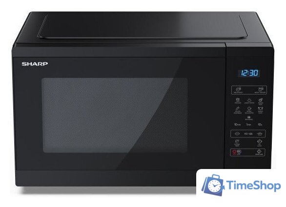 Микроволновая печь Sharp YC-MS252AE-B - Изображение №2 — Интернет-магазин Time-Shop